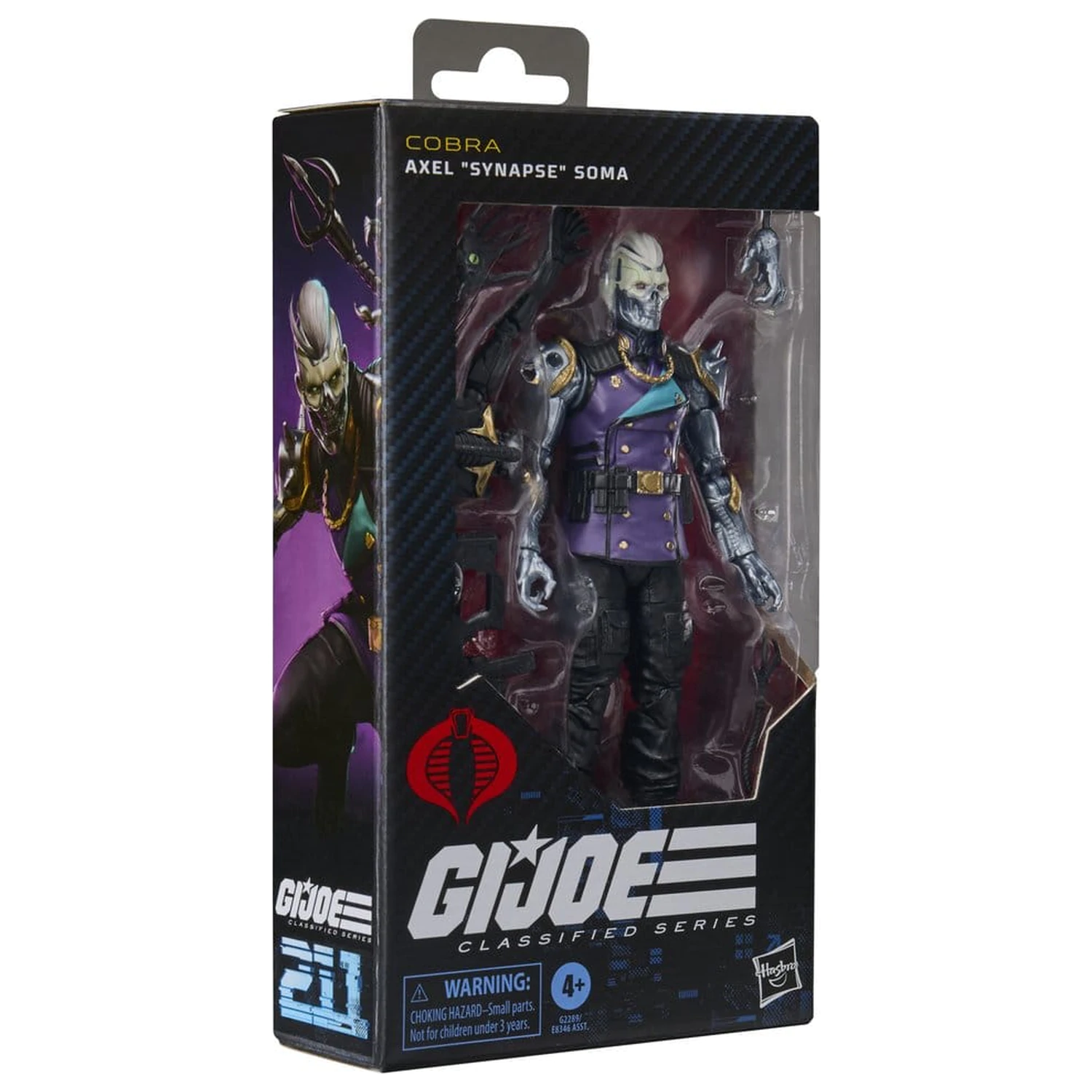 G.I. Joe Classified Series Action Figure #211 Axel "Synapse" Soma 15 cm product photo