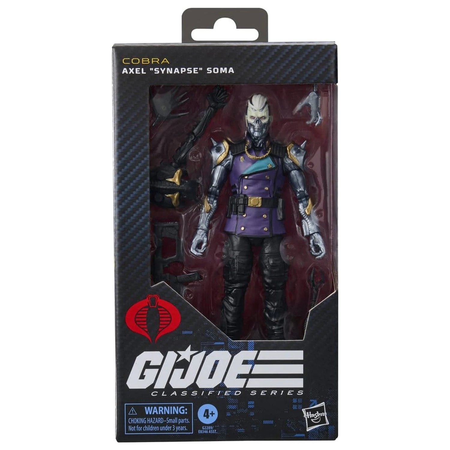 G.I. Joe Classified Series Action Figure #211 Axel "Synapse" Soma 15 cm product photo
