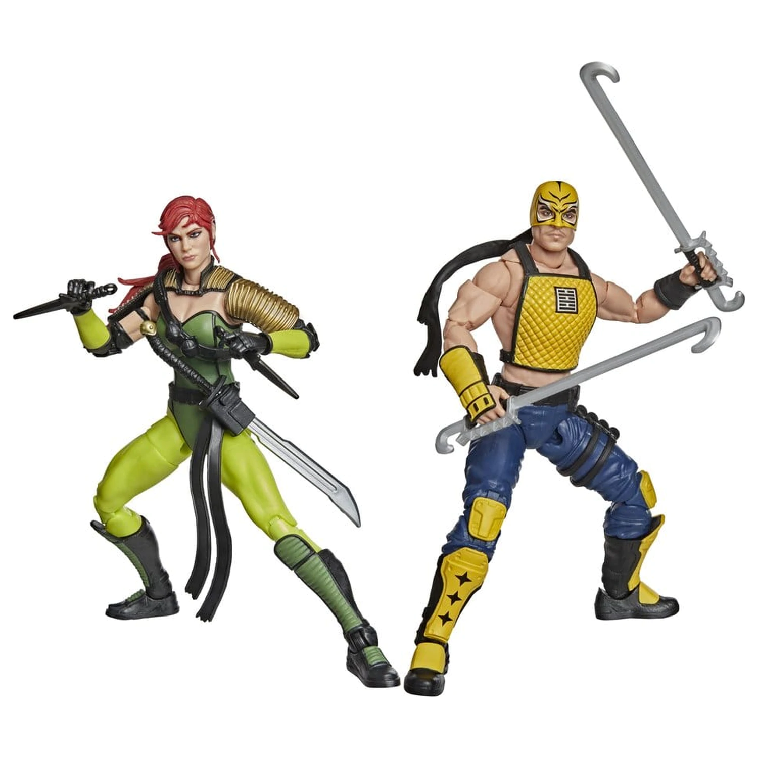 G.I. Joe Classified Series Action Figure 2-Pack #212 Ninja Force Scarlett & T'Jbang 15 cm product photo
