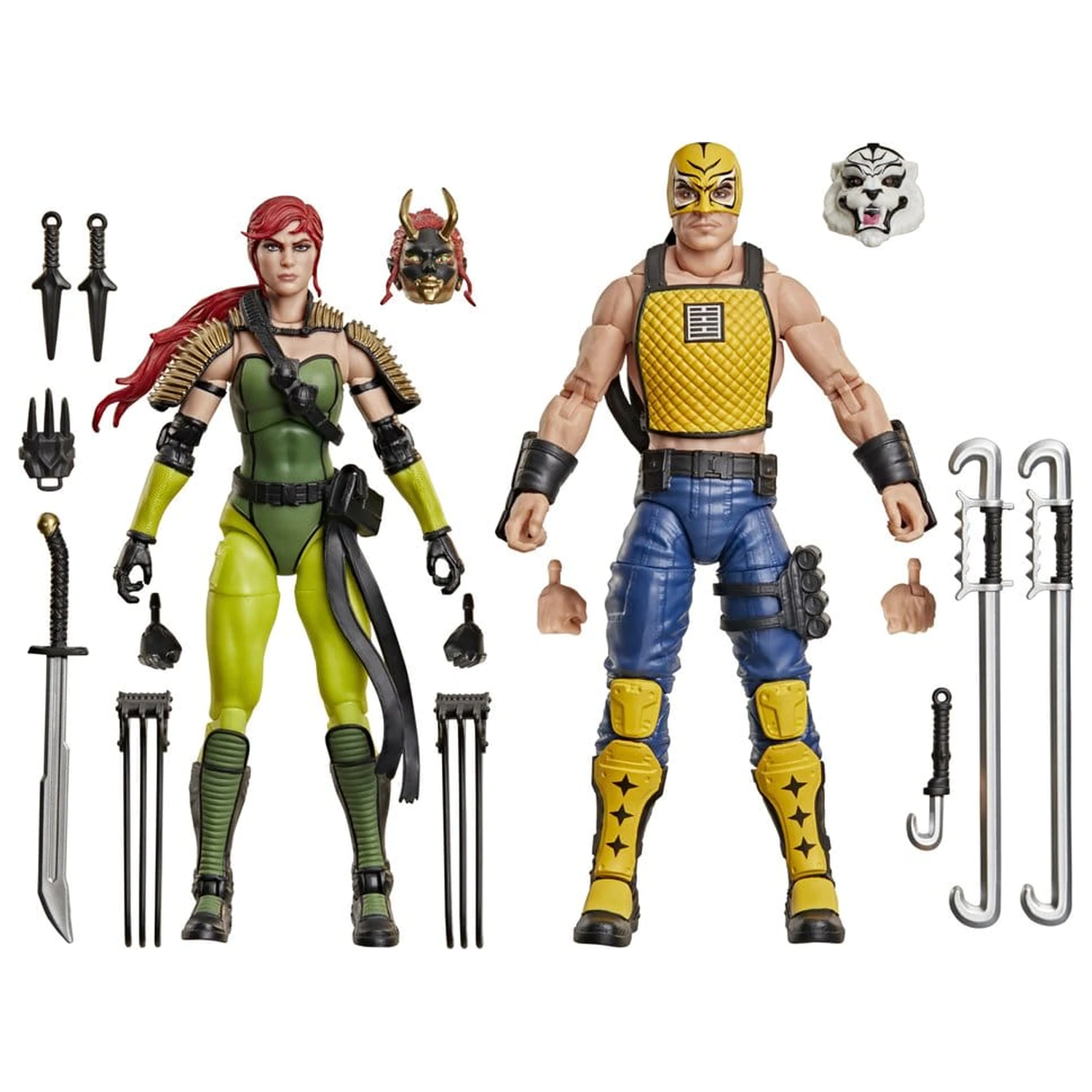 G.I. Joe Classified Series Action Figure 2-Pack #212 Ninja Force Scarlett & T'Jbang 15 cm product photo