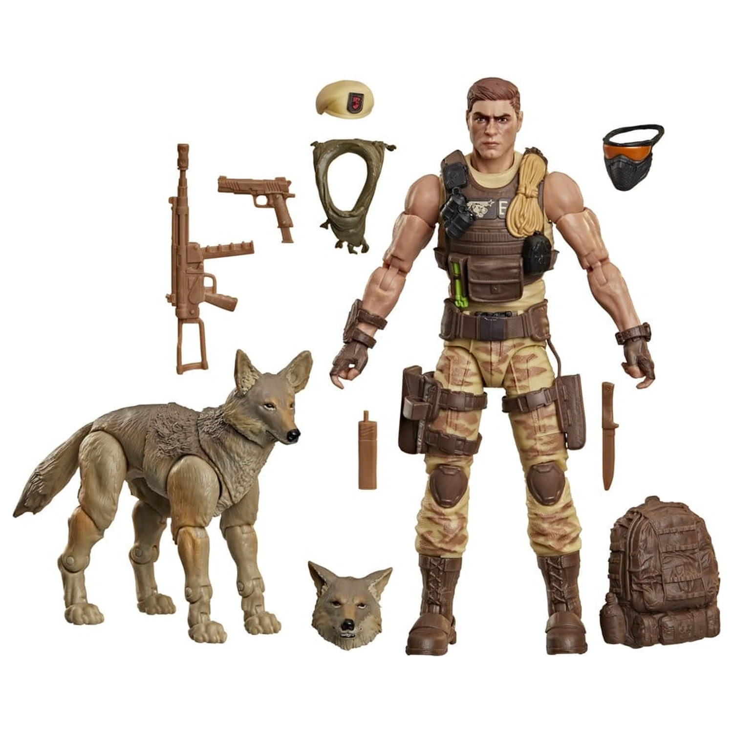 G.I. Joe Classified Series Action Figure #217 Dusty & Coyote Sandstorm 15 cm product photo