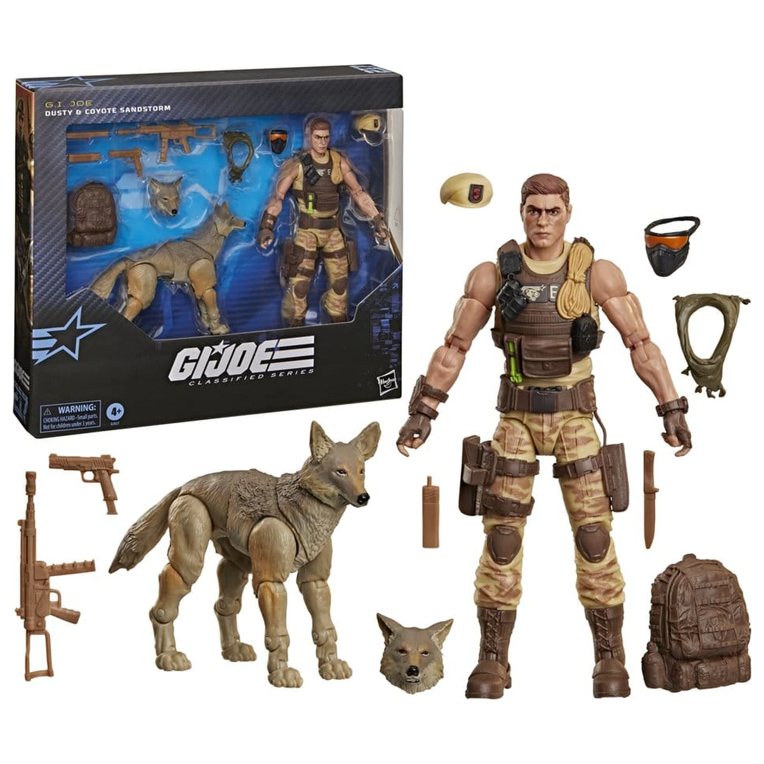 G.I. Joe Classified Series Action Figure #217 Dusty & Coyote Sandstorm 15 cm product photo