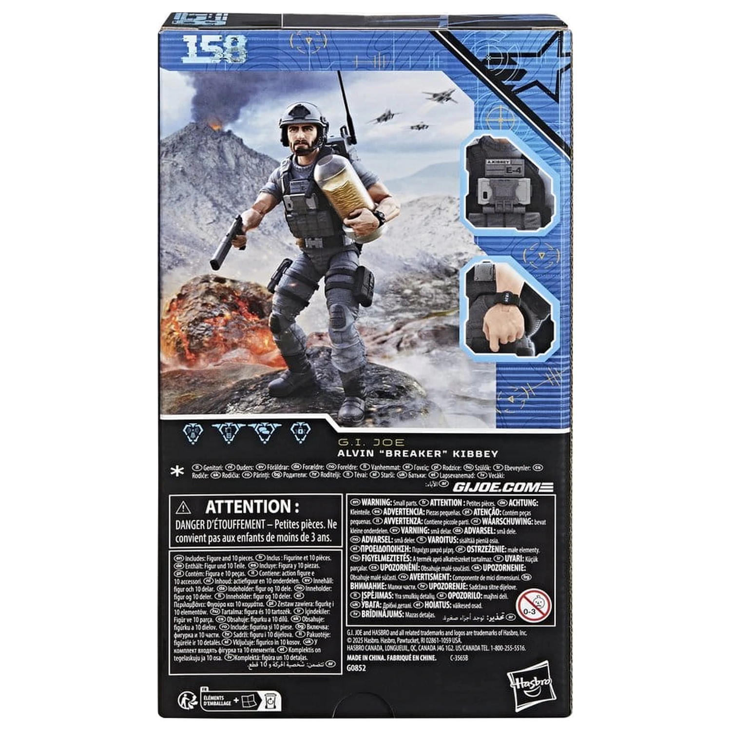 G.I. Joe Classified Series Action Figure #158 Alvin "Breaker" Kibbey 15 cm product photo