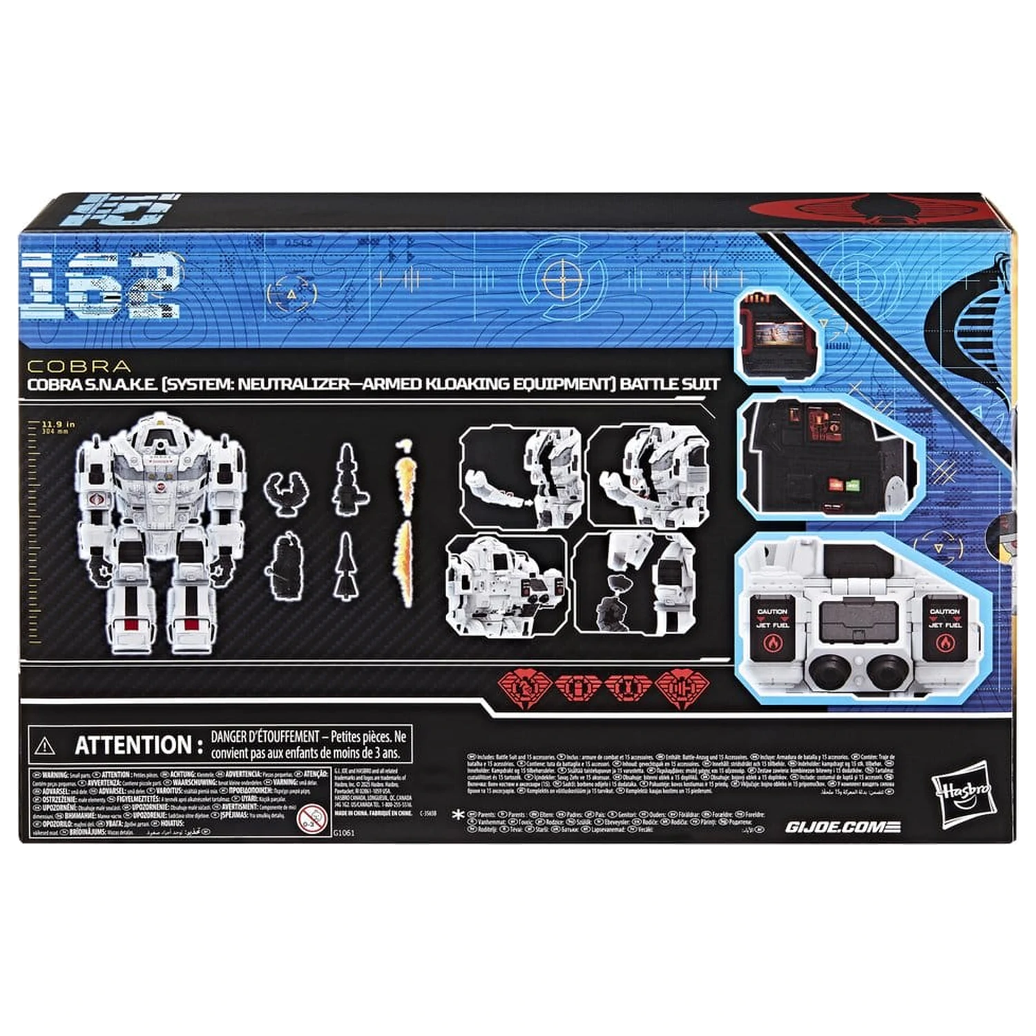 G.I. Joe Classified Series Action Figure #162 Cobra S.N.A.K.E. Battle Suit 15 cm product photo