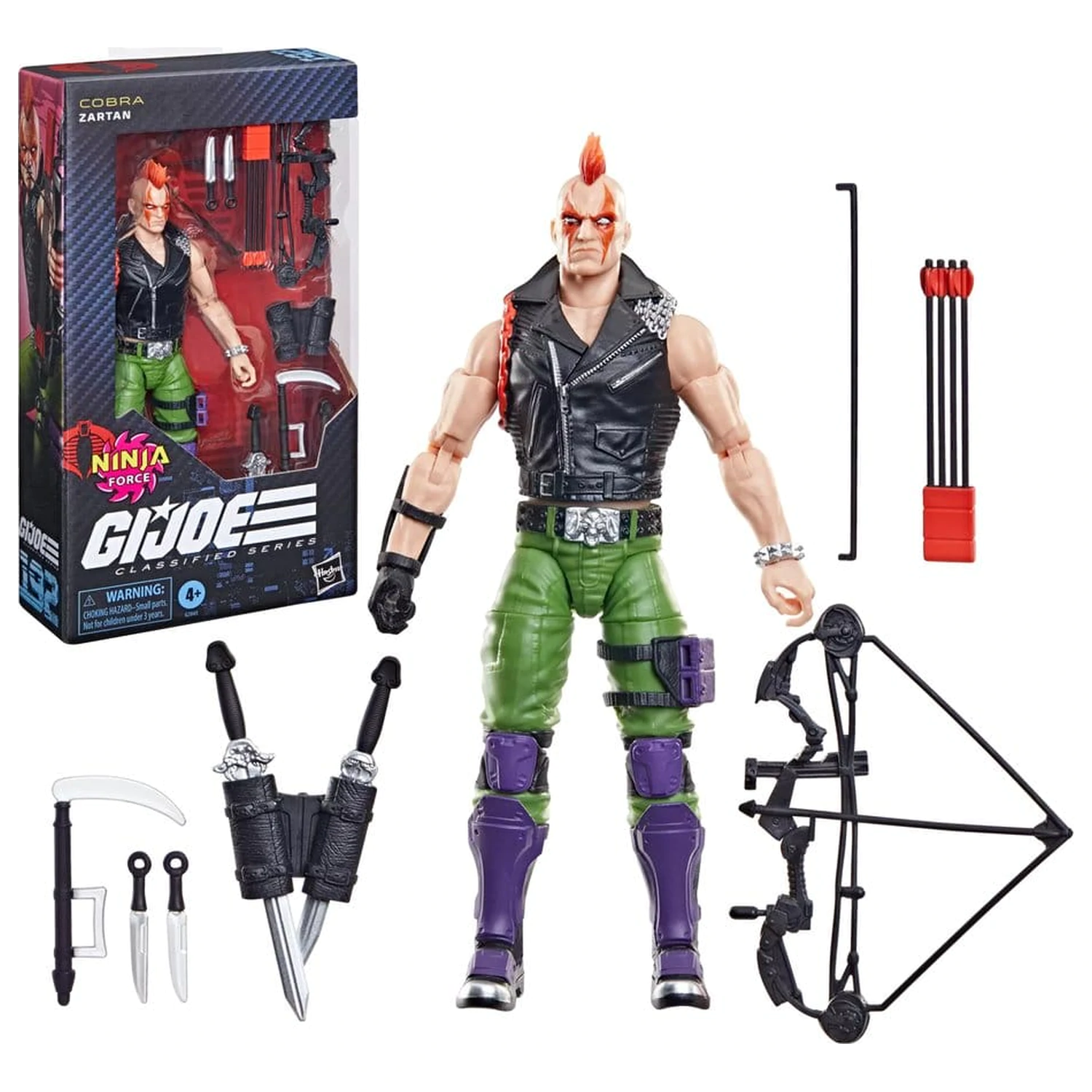 G.I. Joe Classified Series Action Figure #192 Ninja Force Zartan 15 cm product photo