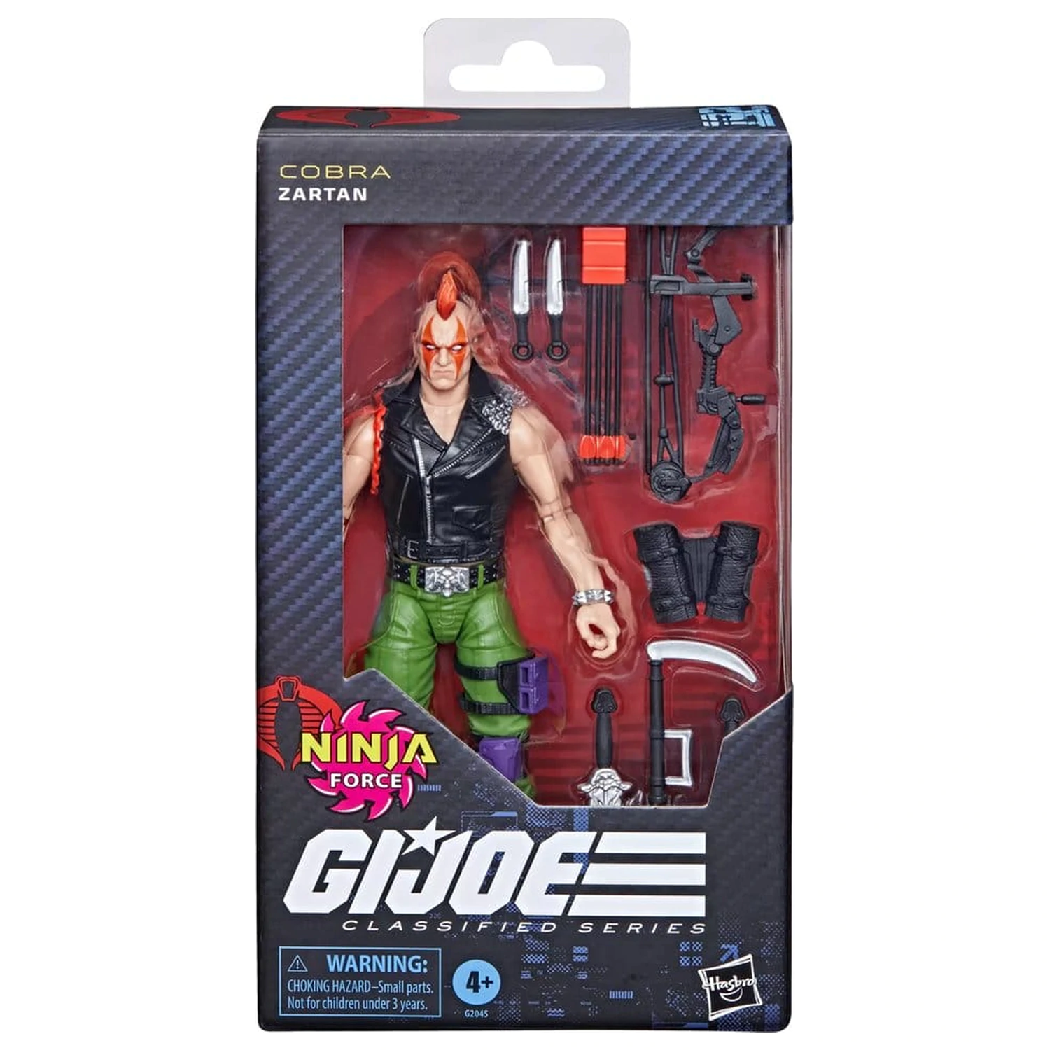 G.I. Joe Classified Series Action Figure #192 Ninja Force Zartan 15 cm product photo