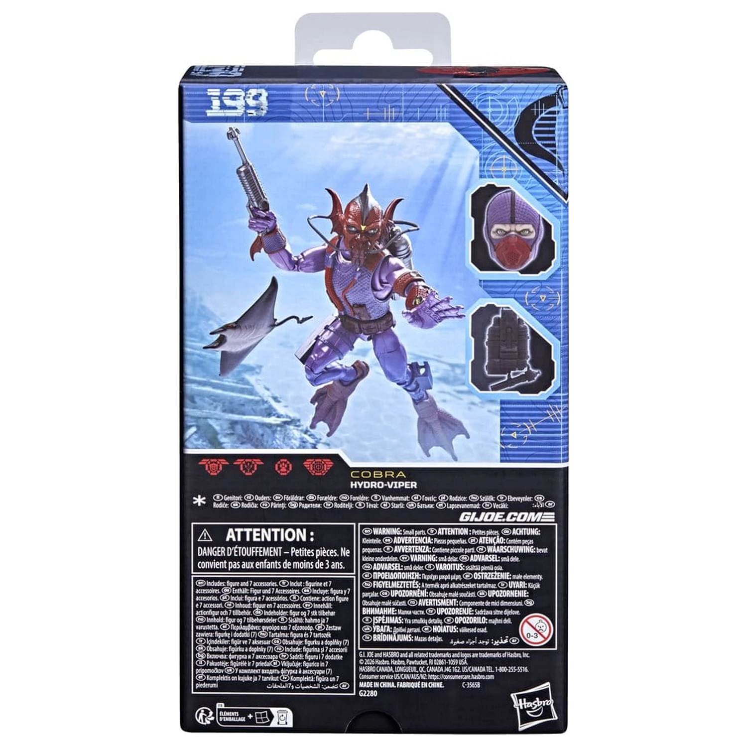 G.I. Joe Classified Series Action Figure #199 Hydro-Viper 15 cm product photo