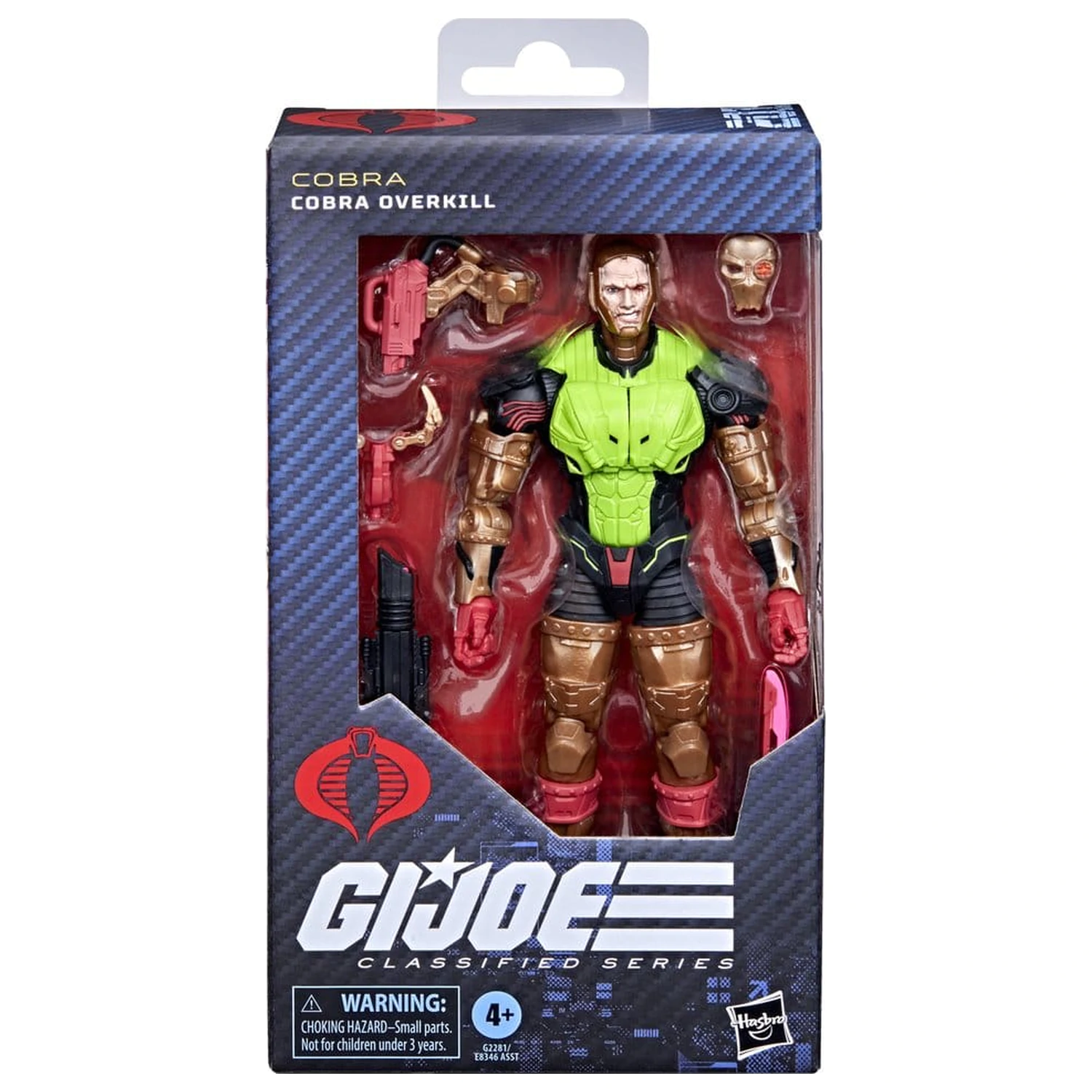 G.I. Joe Classified Series Action Figure #201 Cobra Overkill 15 cm product photo