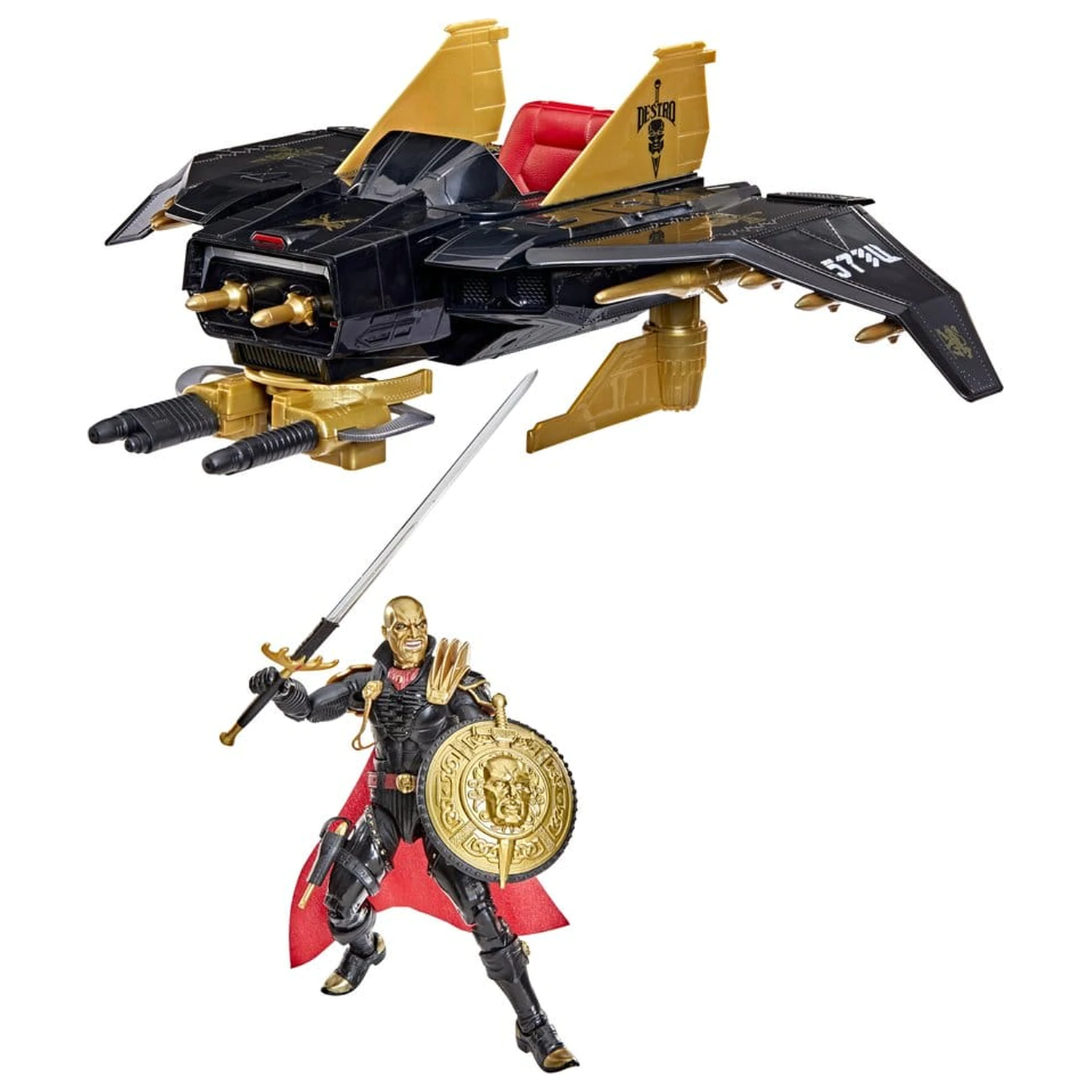 G.I. Joe Classified Series Action Figure and Vehicle Set #203 Destro & Iron Grenadier Despoiler 15 cm product photo