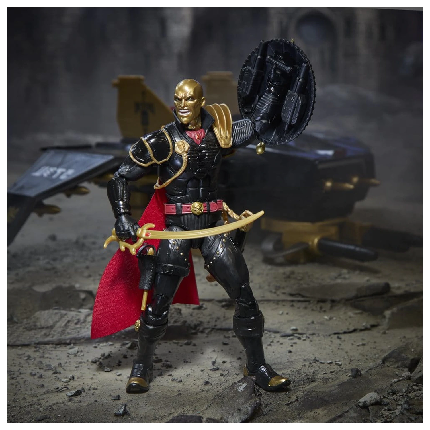 G.I. Joe Classified Series Action Figure and Vehicle Set #203 Destro & Iron Grenadier Despoiler 15 cm product photo
