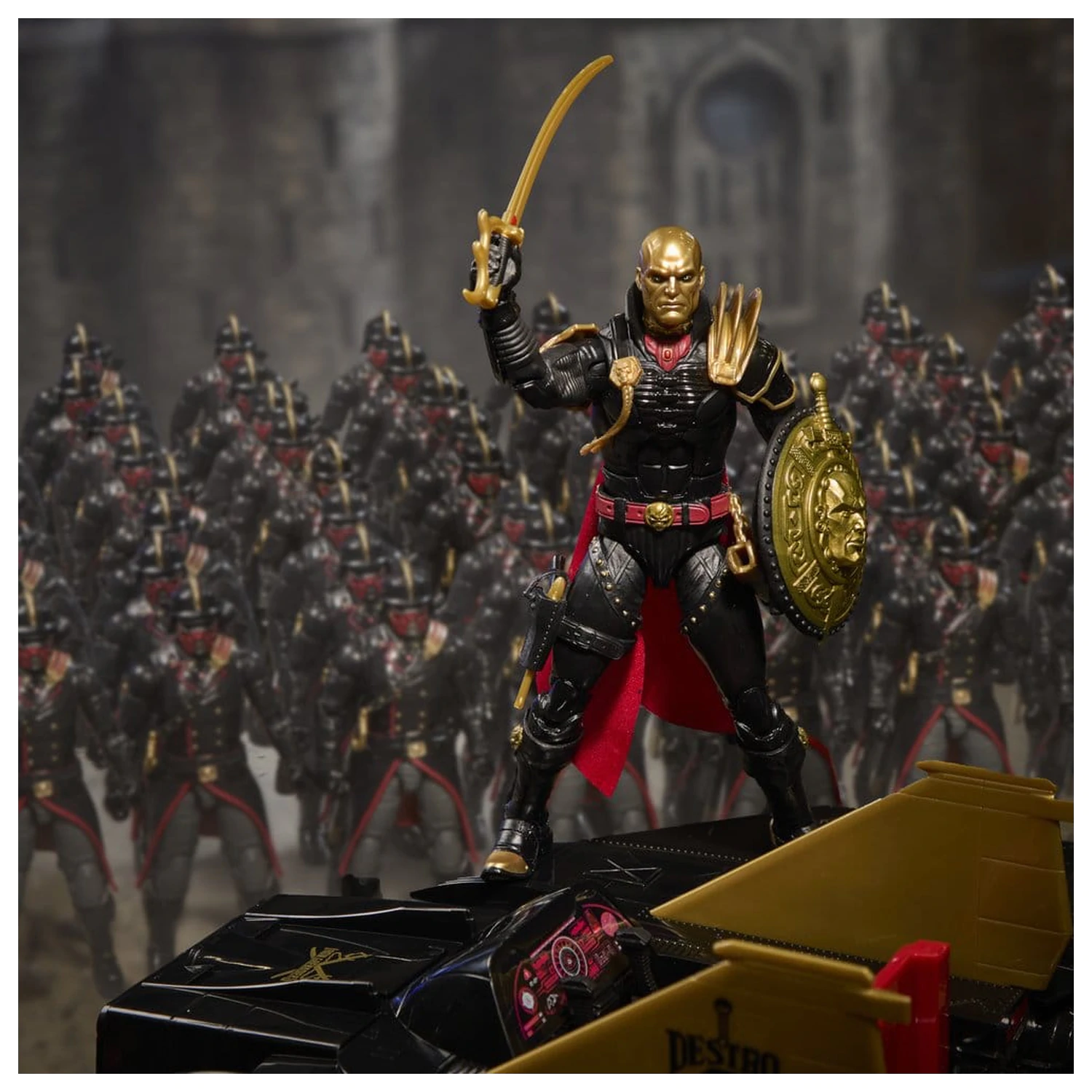 G.I. Joe Classified Series Action Figure and Vehicle Set #203 Destro & Iron Grenadier Despoiler 15 cm product photo
