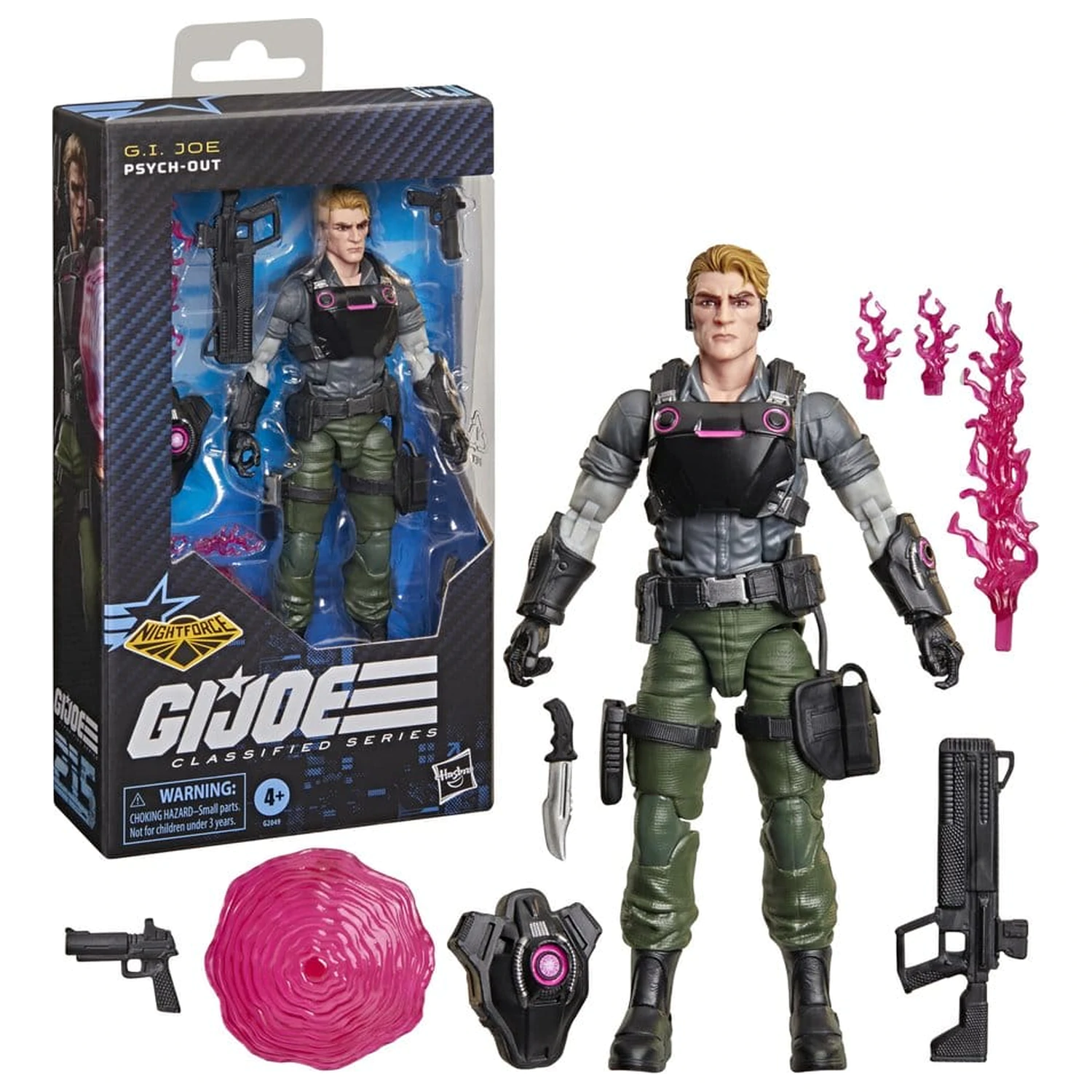 G.I. Joe Classified Series Action Figure Night Force: Psych-Out 15 cm product photo