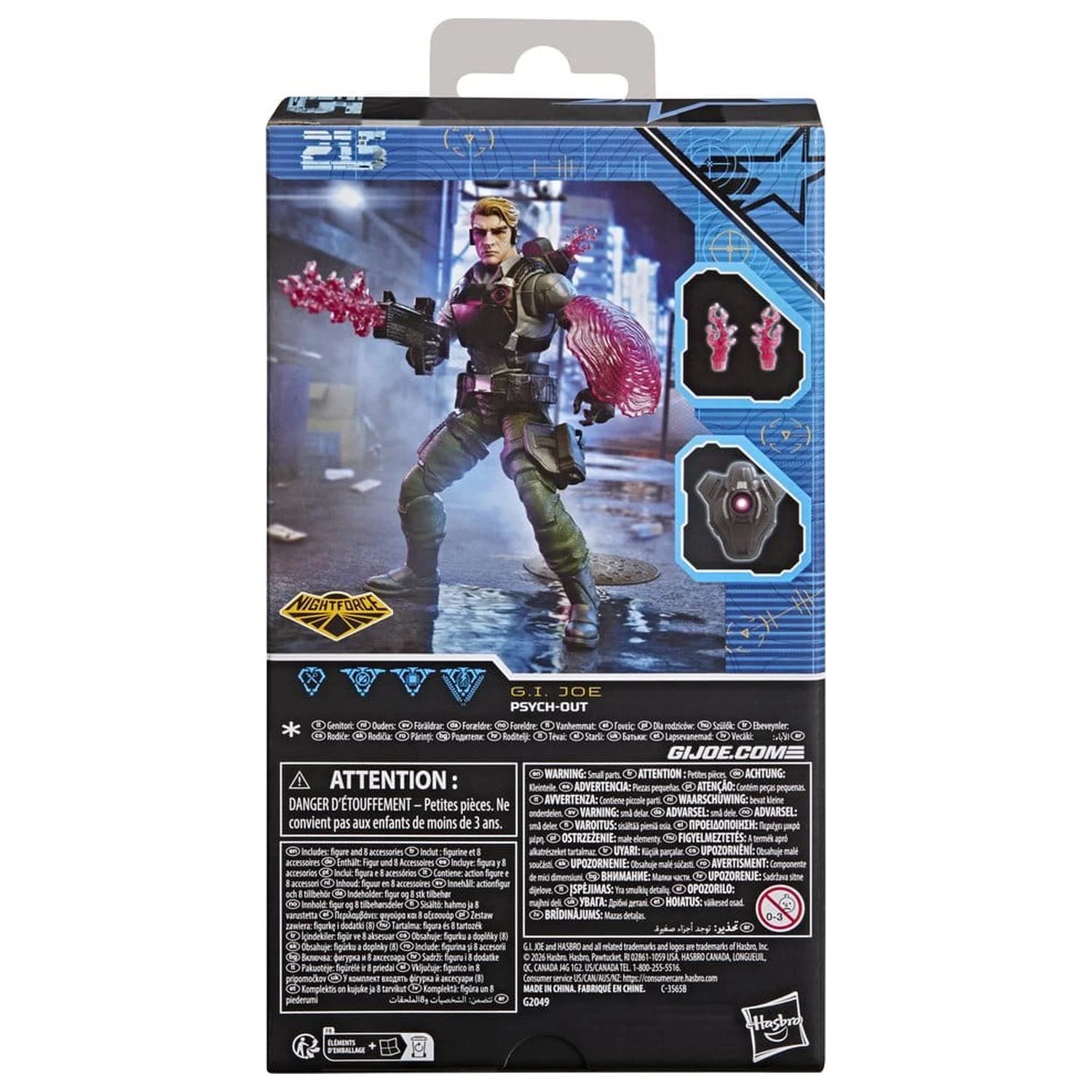 G.I. Joe Classified Series Action Figure Night Force: Psych-Out 15 cm product photo
