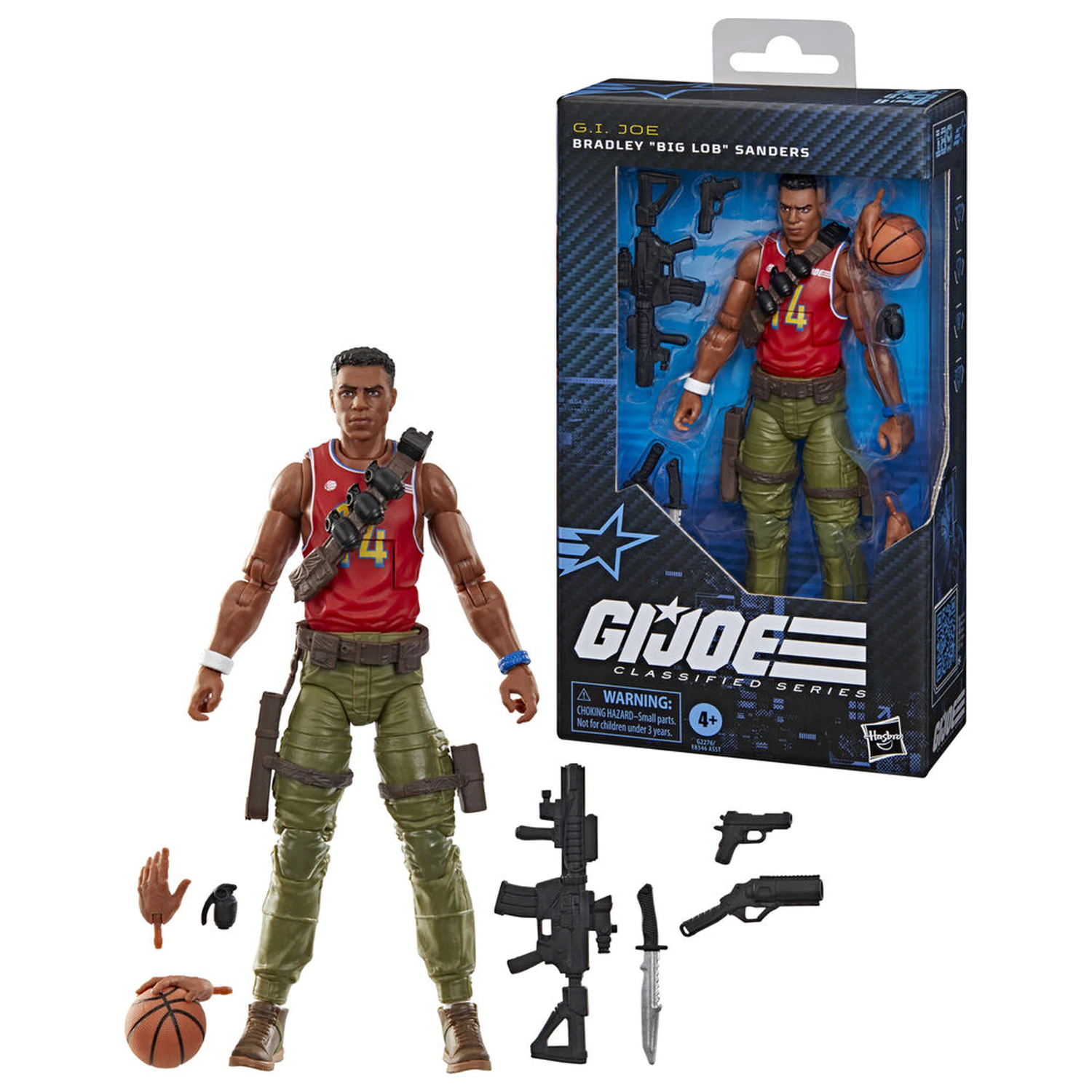 G.I. Joe Classified Series Bradley Big Lob Sanders figure 15cm product photo