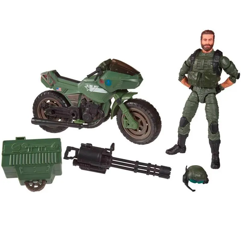 G.I. Joe Classified Series Cobra Island Action Figure 2021 Alvin Breaker Kibbey with Ram Cycle 15 cm product photo