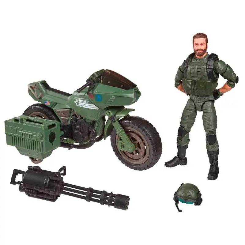 G.I. Joe Classified Series Cobra Island Action Figure 2021 Alvin Breaker Kibbey with Ram Cycle 15 cm product photo