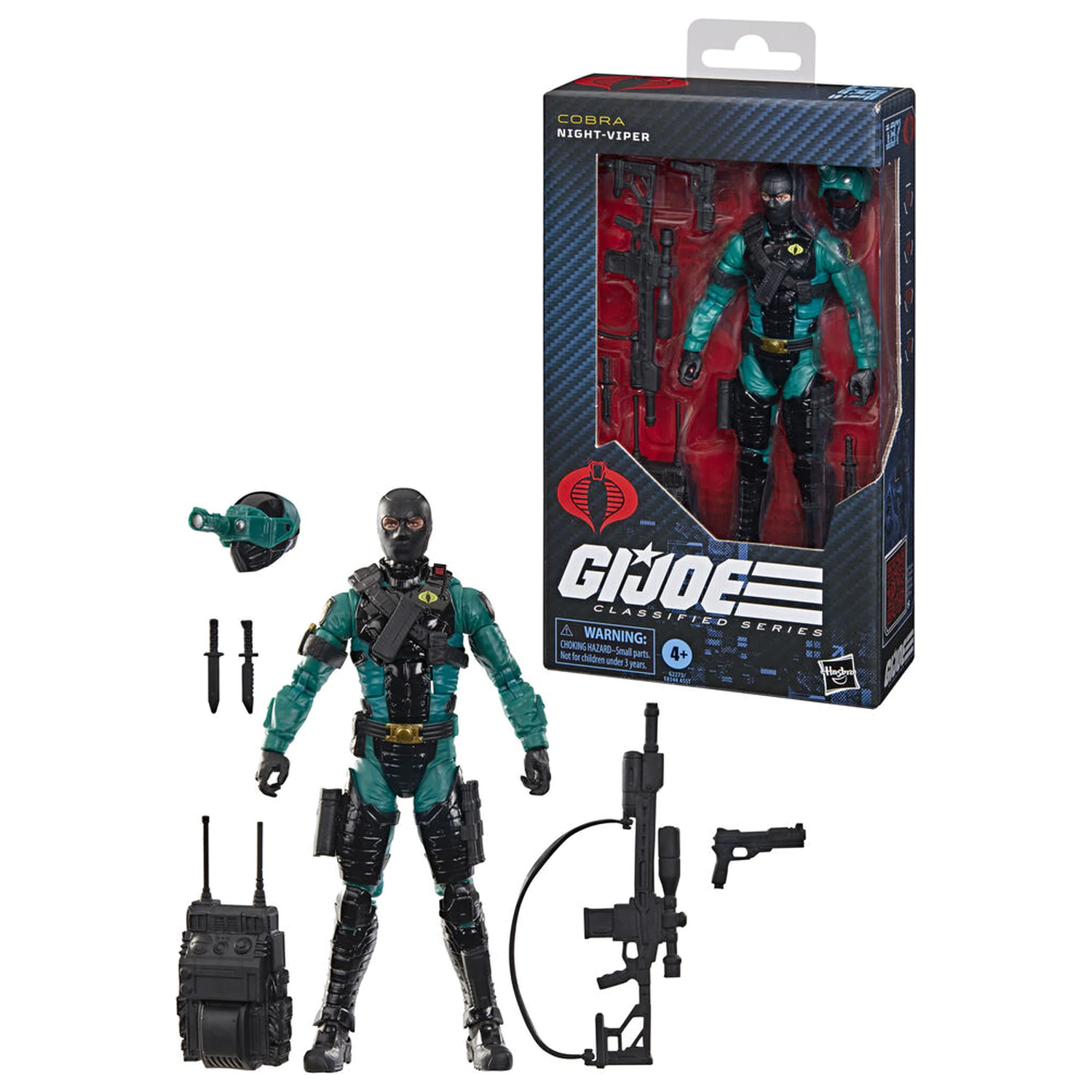 G.I. Joe Classified Series Cobra Night-Viper figure 15cm product photo