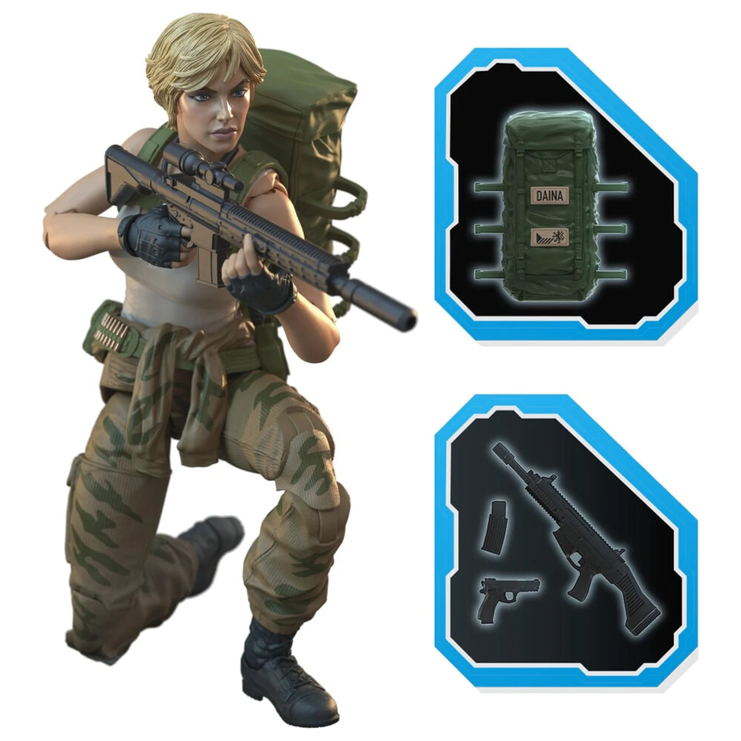 G.I. Joe Classified Series Daina figure 15cm product photo