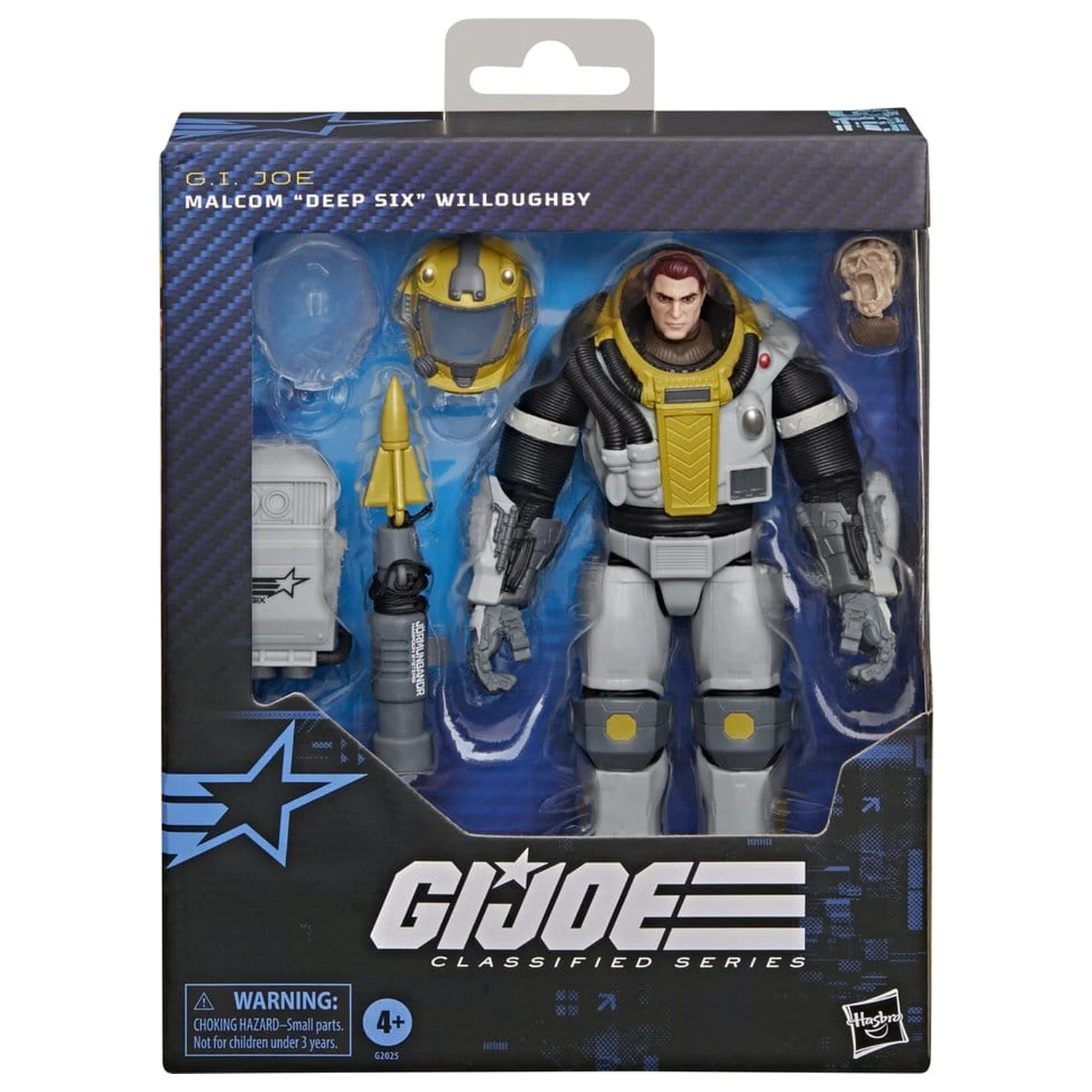 G.I. Joe Classified Series Deluxe Action Figure #206 Malcom "Deep Six" Willoughby 15 cm product photo