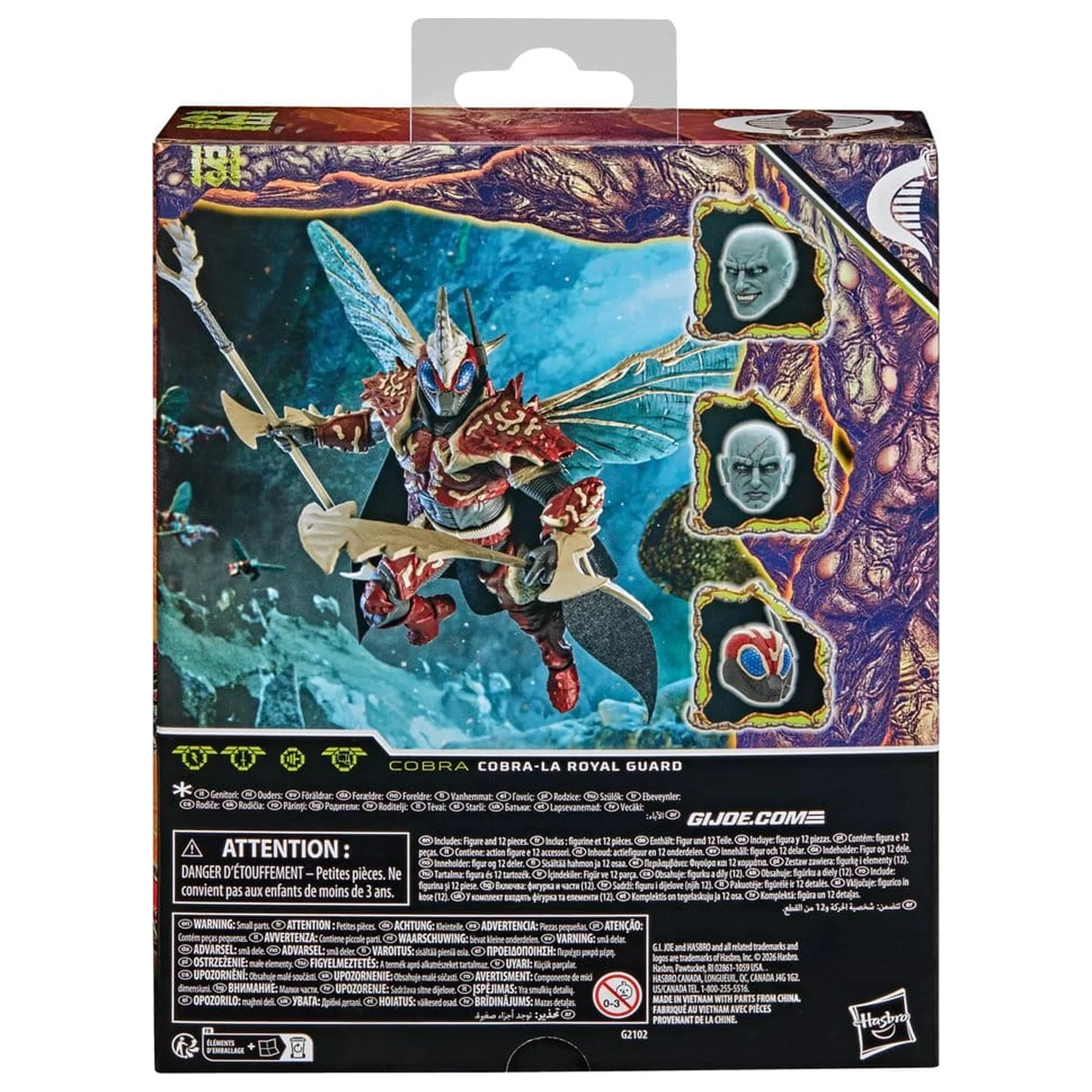 G.I. Joe Classified Series Deluxe Action Figure #191 Cobra-La Royal Guard 15 cm product photo