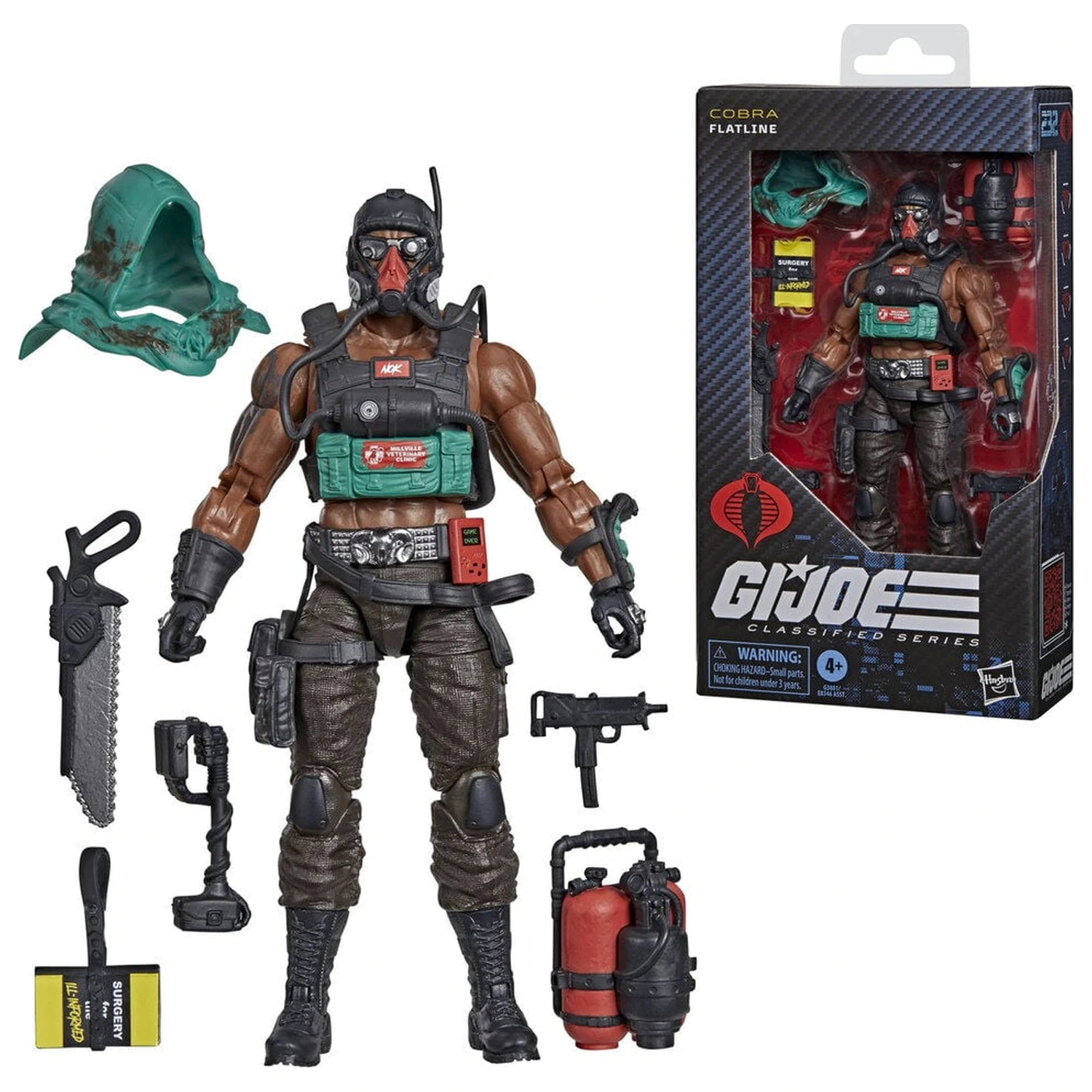 G.I. Joe Classified Series Flatline figure 15cm product photo