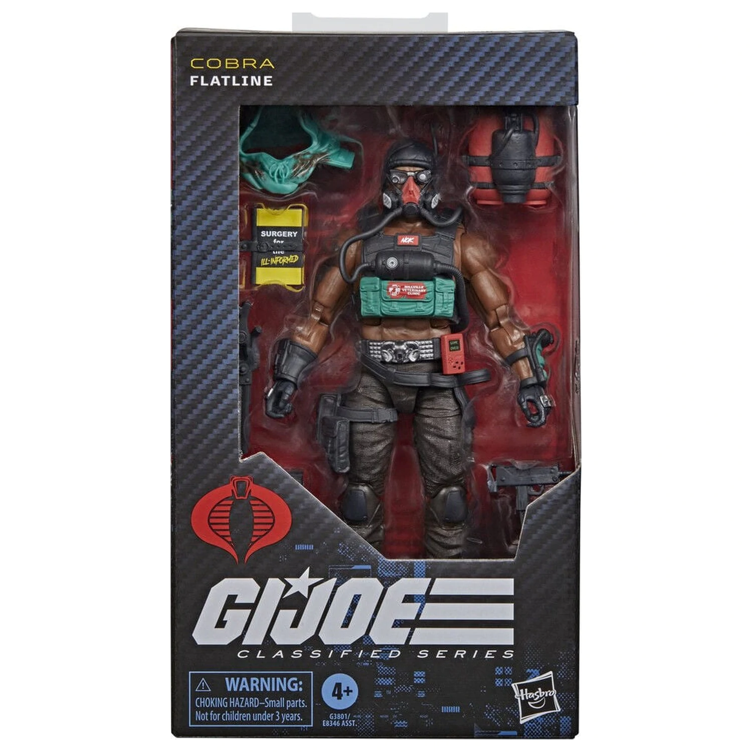 G.I. Joe Classified Series Flatline figure 15cm product photo