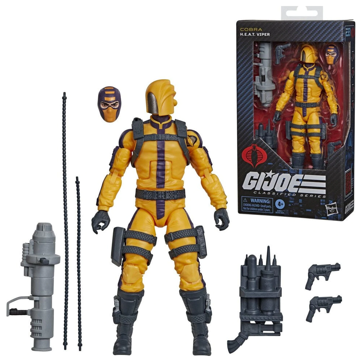 G.I. Joe Classified Series H.E.A.T. Viper figure 15cm product photo
