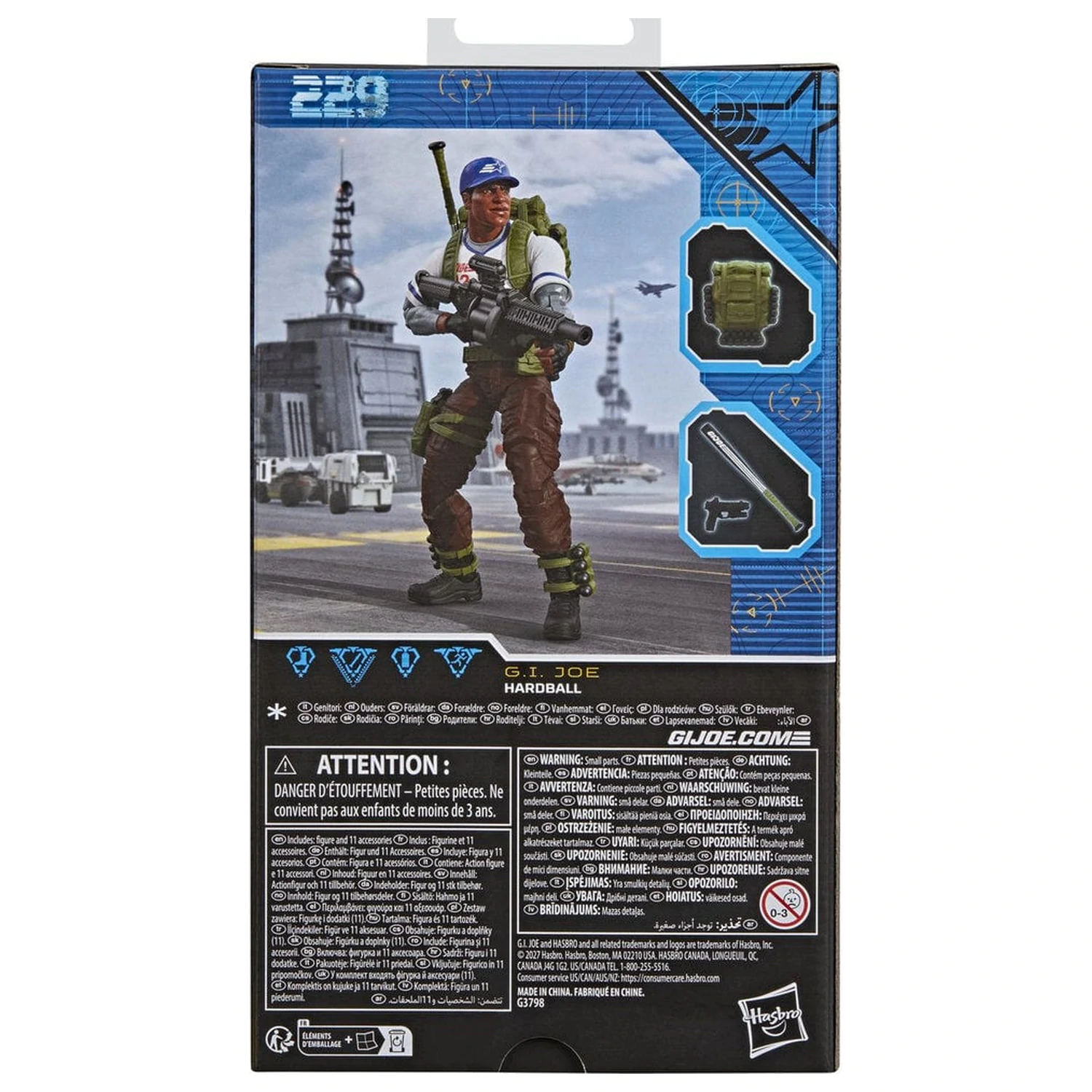 G.I. Joe Classified Series Hardball figure 15cm product photo