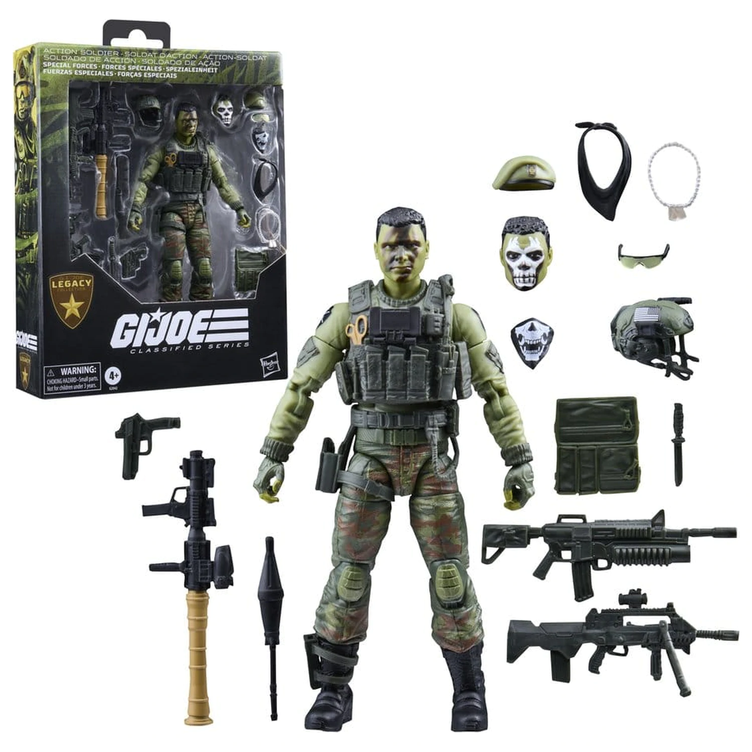 G.I. Joe Classified Series Legacy Collection Action Figure Action Soldier - Special Forces 15 cm product photo