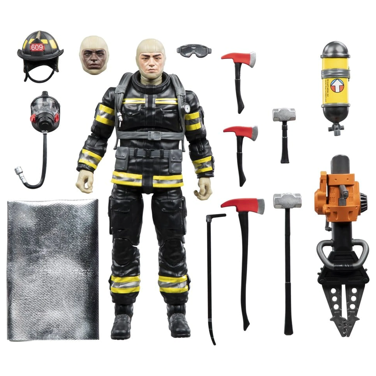 G.I. Joe Classified Series Legacy Collection Action Figure Search & Rescue Firefighter 15 cm product photo