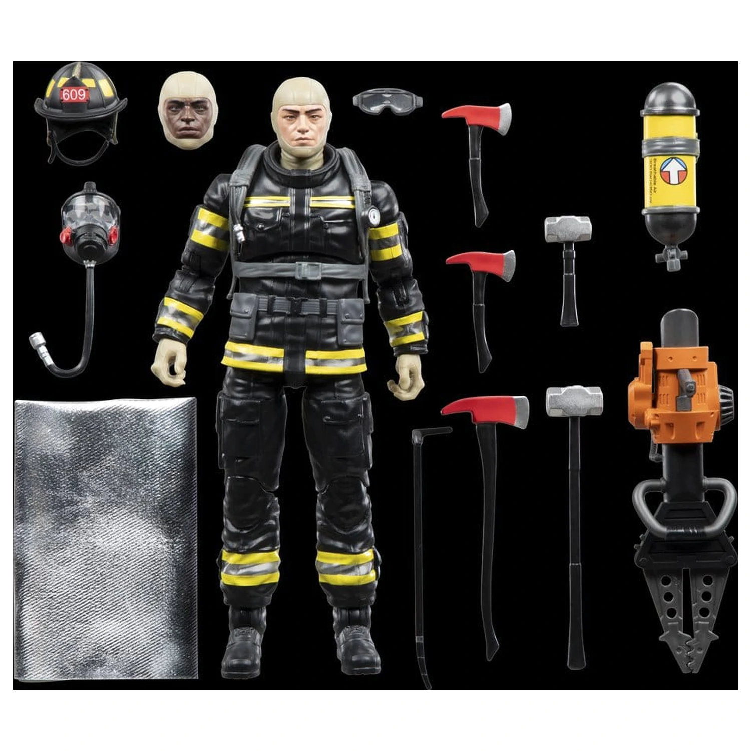 G.I. Joe Classified Series Legacy Collection Action Figure Search & Rescue Firefighter 15 cm product photo