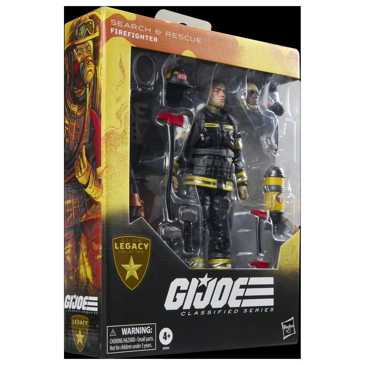 G.I. Joe Classified Series Legacy Collection Action Figure Search & Rescue Firefighter 15 cm product photo