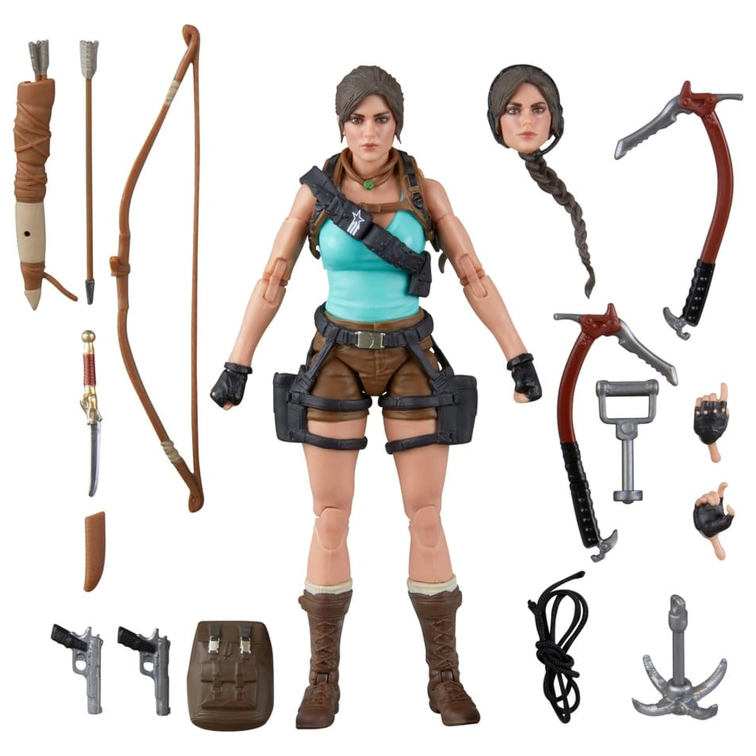 G.I. Joe Classified Series Retro Cardback Collaborative Action Figure Lara "Tomb Raider" Croft 15 cm product photo