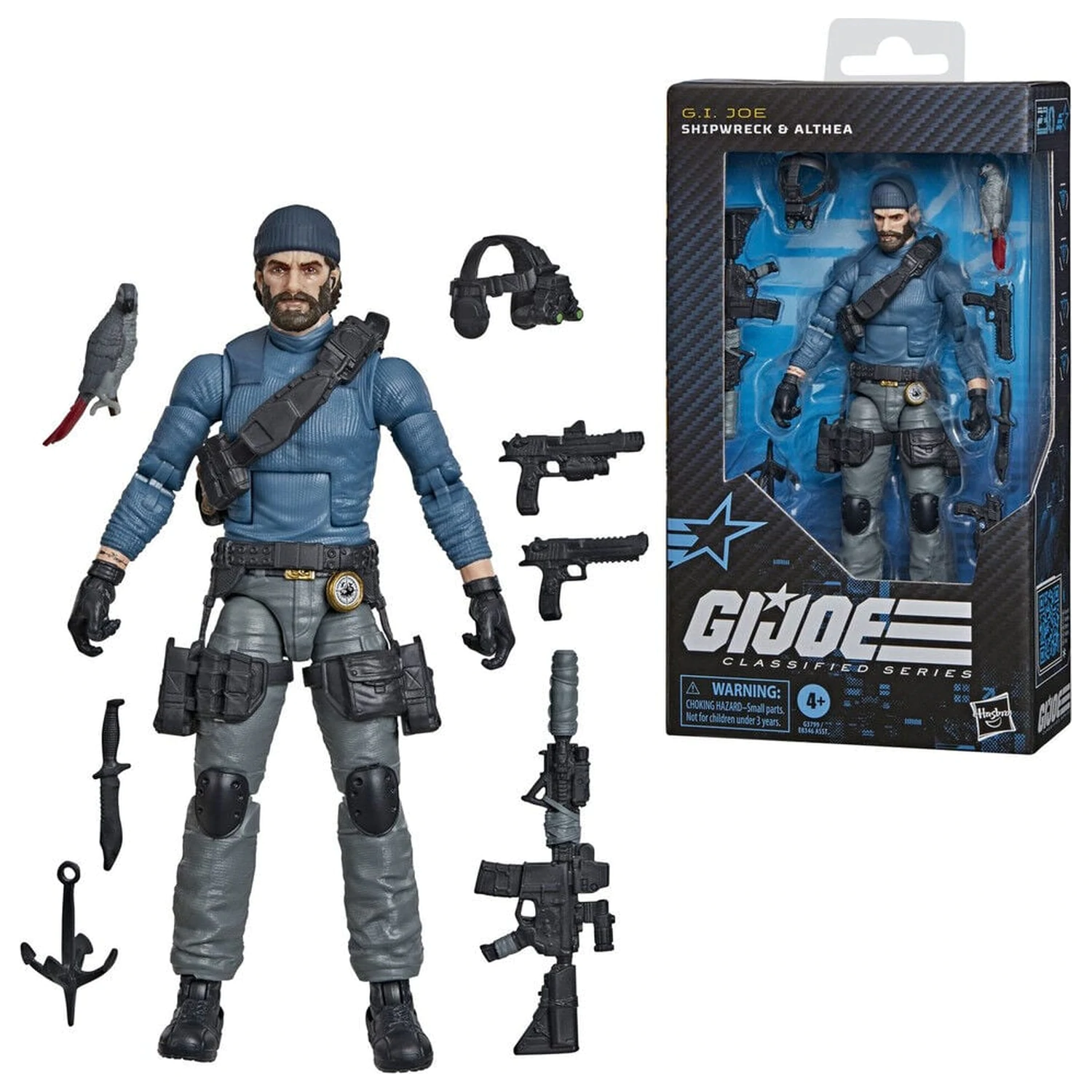 G.I. Joe Classified Series Shipwreck & Althea figure 15cm product photo
