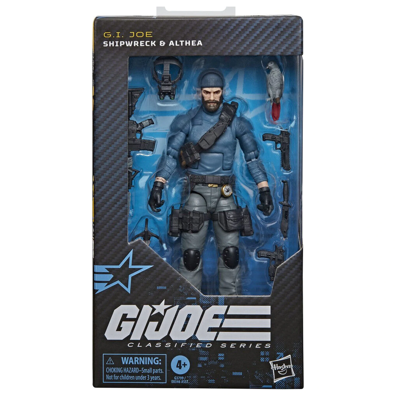G.I. Joe Classified Series Shipwreck & Althea figure 15cm product photo
