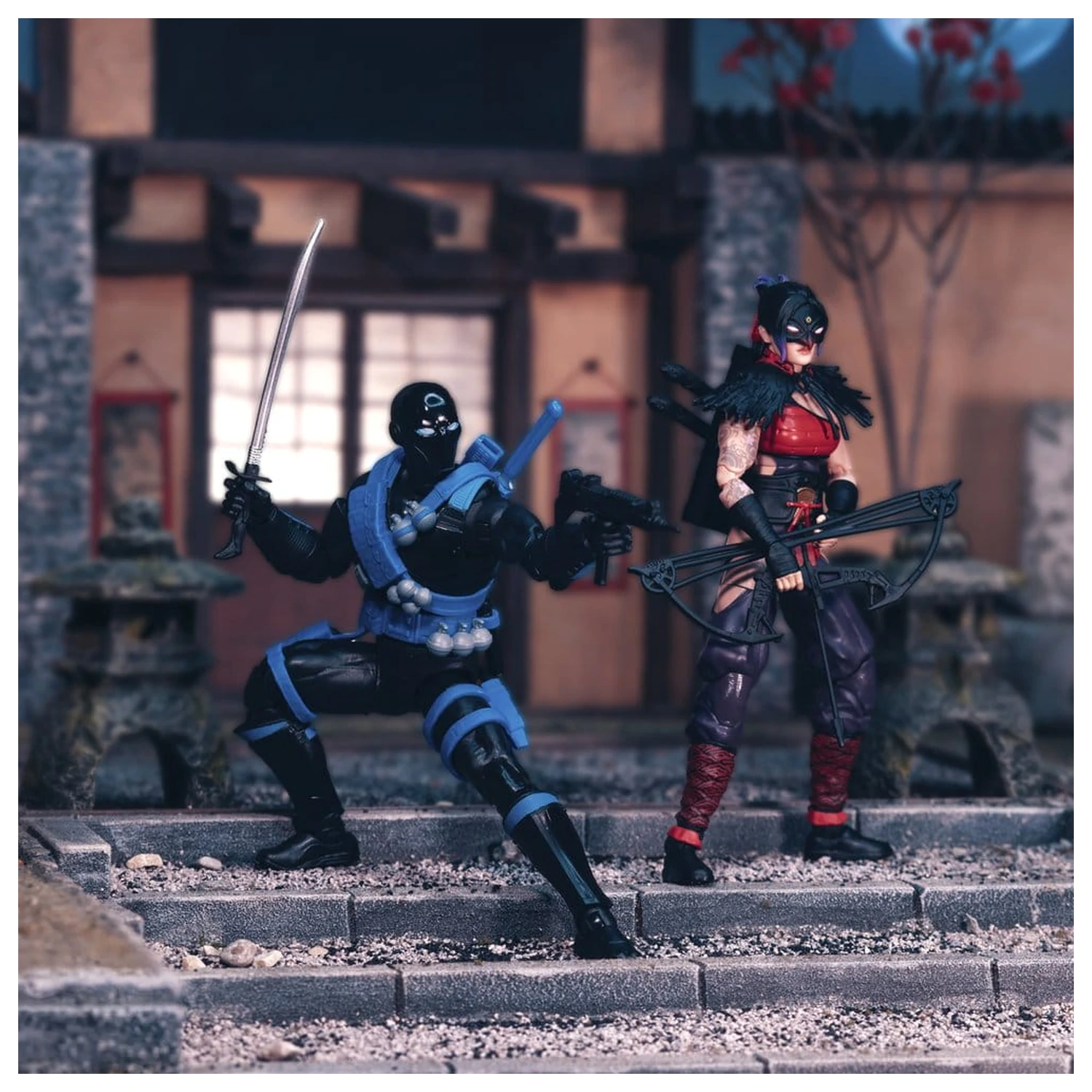 G.I. Joe Classified Series Action Figure 2-Pack Snake Eyes & Kim "Jinx" Arashikage 15 cm product photo