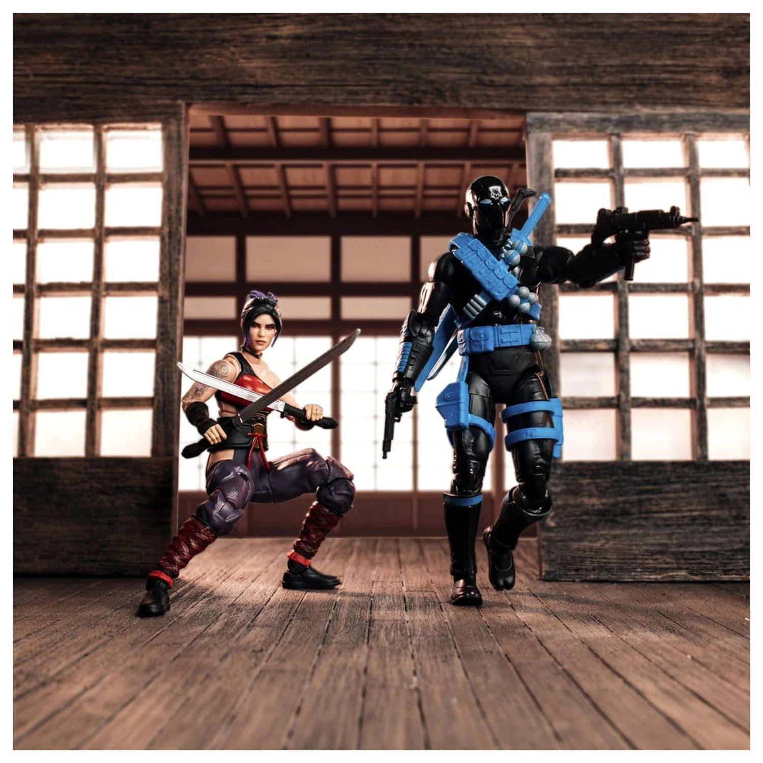 G.I. Joe Classified Series Action Figure 2-Pack Snake Eyes & Kim "Jinx" Arashikage 15 cm product photo