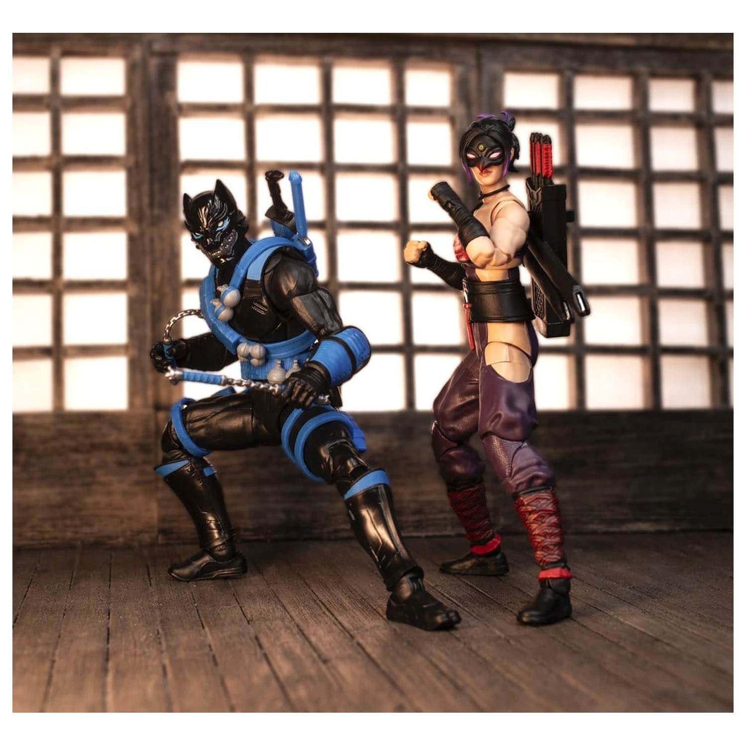 G.I. Joe Classified Series Action Figure 2-Pack Snake Eyes & Kim "Jinx" Arashikage 15 cm product photo