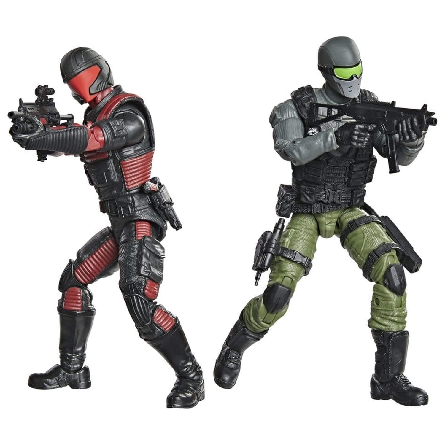 G.I. Joe Classified Series Action Figure & Vehicle Set Snake Eyes & Varmint ATV vs. Stealth Viper & Cobra Stealth Flight Pod (Trubble Bubble) 15 cm product photo