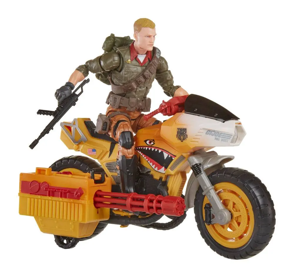 G.I. Joe Classified Series Tiger Force Action Figure with Vehicle 2022 Duke &amp; Ram 15 cm product photo