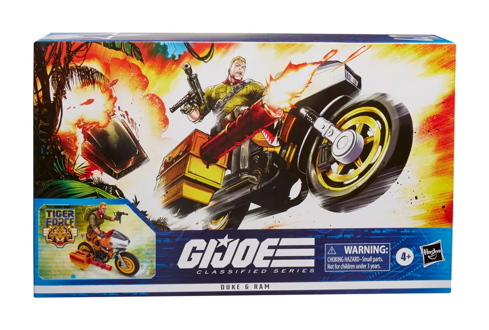 G.I. Joe Classified Series Tiger Force Action Figure with Vehicle 2022 Duke &amp; Ram 15 cm product photo