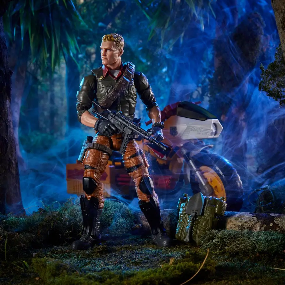 G.I. Joe Classified Series Tiger Force Action Figure with Vehicle 2022 Duke &amp; Ram 15 cm product photo