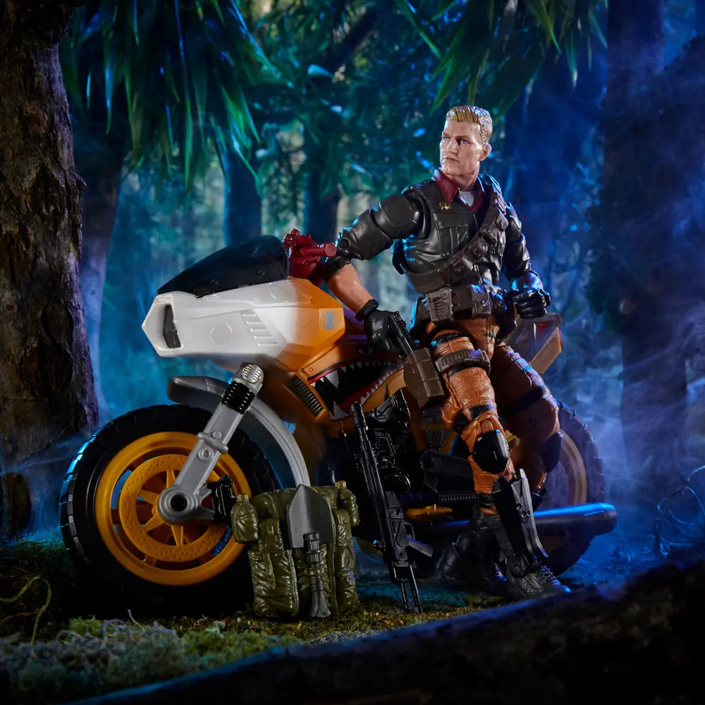G.I. Joe Classified Series Tiger Force Action Figure with Vehicle 2022 Duke &amp; Ram 15 cm product photo