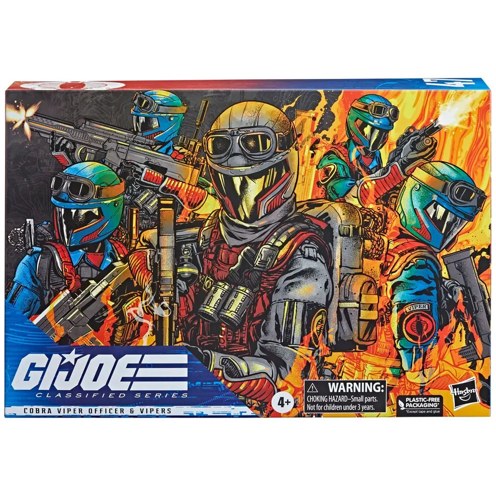 G.I. Joe Classified Series Action Figures Troop-Builder 3-Pack Cobra Viper & Vipers 15 cm product photo