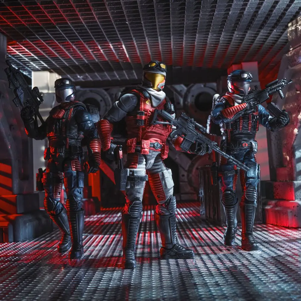 G.I. Joe Classified Series Action Figures Troop-Builder 3-Pack Cobra Viper & Vipers 15 cm product photo