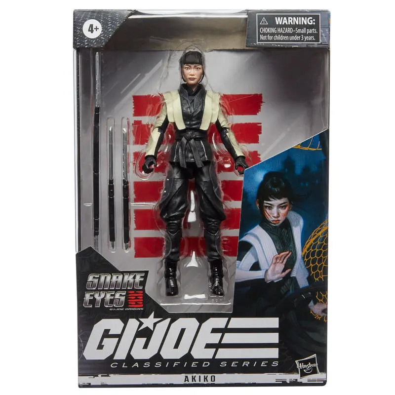 G.I. Joe Classified Series - Snake Eyes: G.I. Joe Origins Akiko 18 figure 15cm product photo