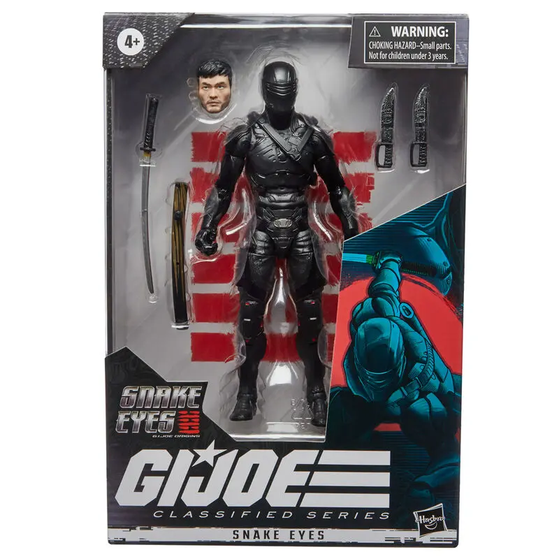 G.I. Joe Classified Series - Snake Eyes: G.I. Joe Origins Snake Eyes 16 figure 15cm product photo