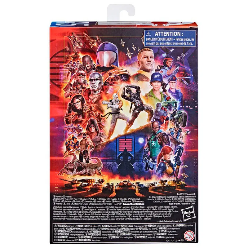 G.I. Joe Classified Series Action Figure 2023 Xamot Paoli 15 cm product photo