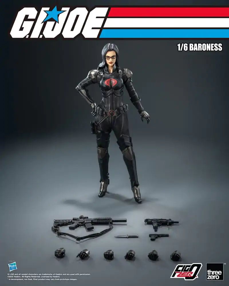 G.I. Joe FigZero Action Figure 1/6 Baroness 30 cm product photo