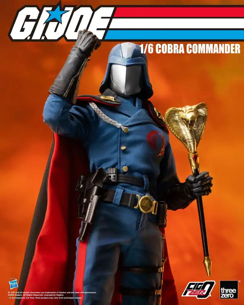 G.I. Joe FigZero Action Figure 1/6 Cobra Commander 30 cm product photo